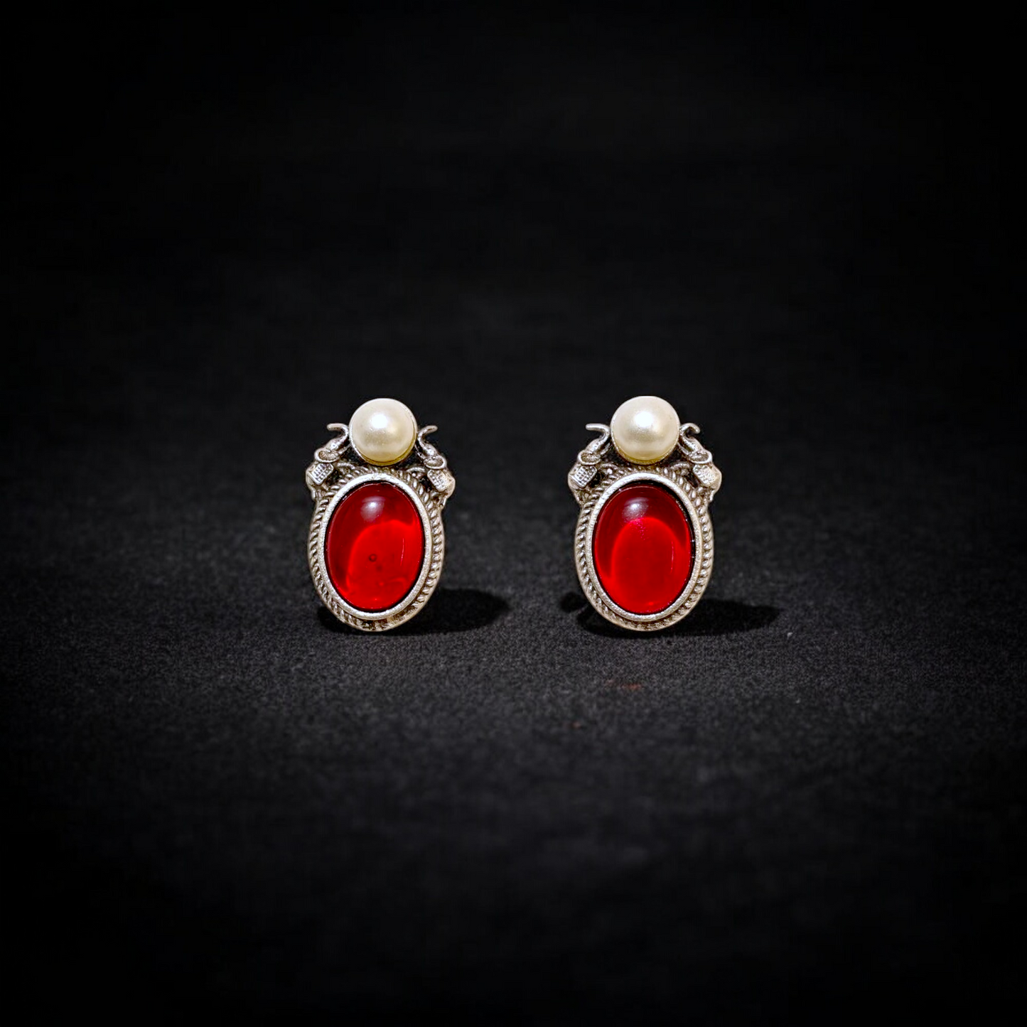 Pearl Heirloom Studs