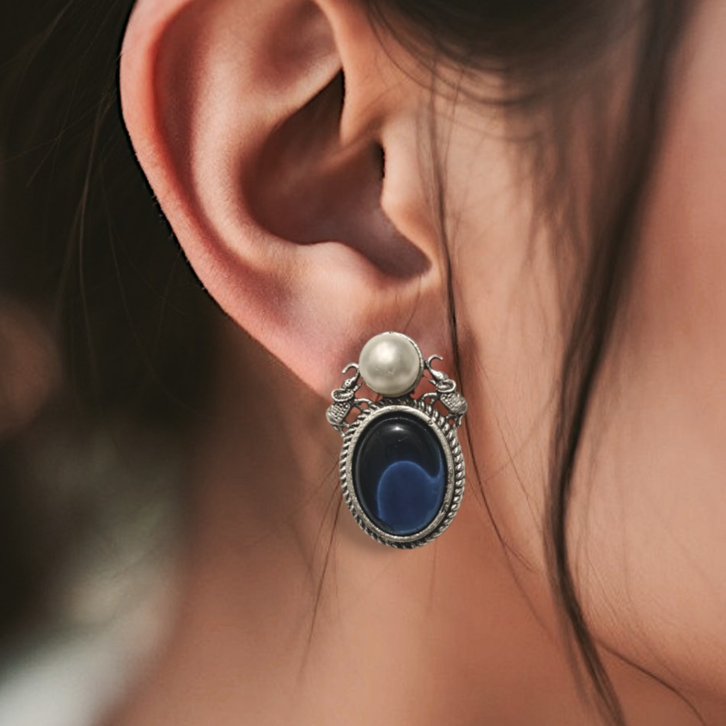 Pearl Heirloom Studs