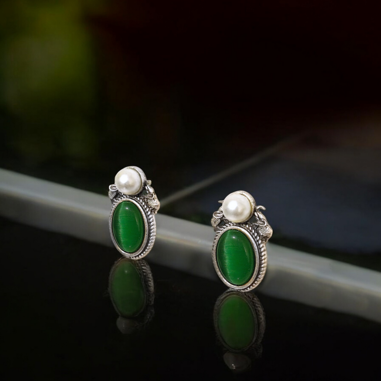 Pearl Heirloom Studs