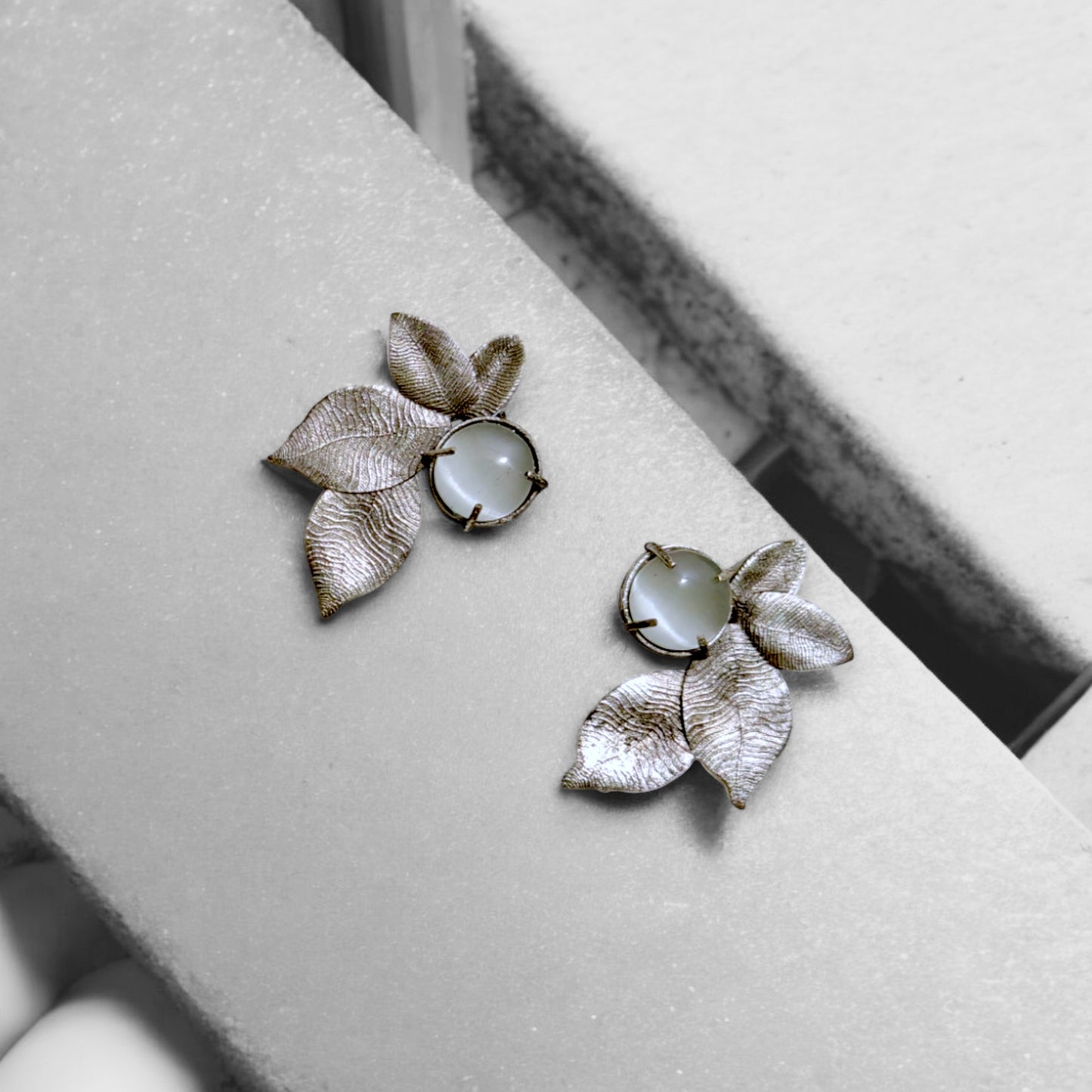 Enchanted Leaf Studs