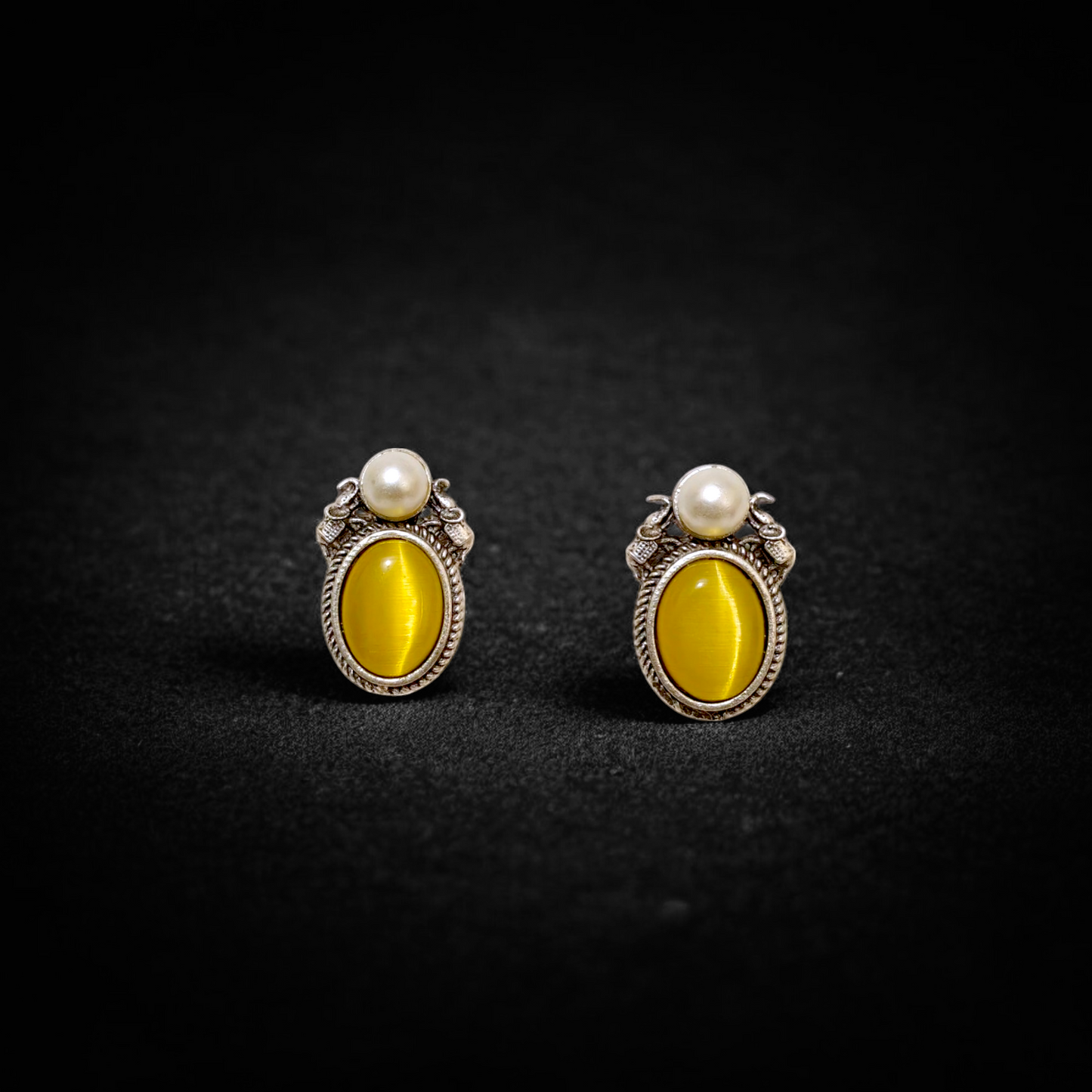 Pearl Heirloom Studs