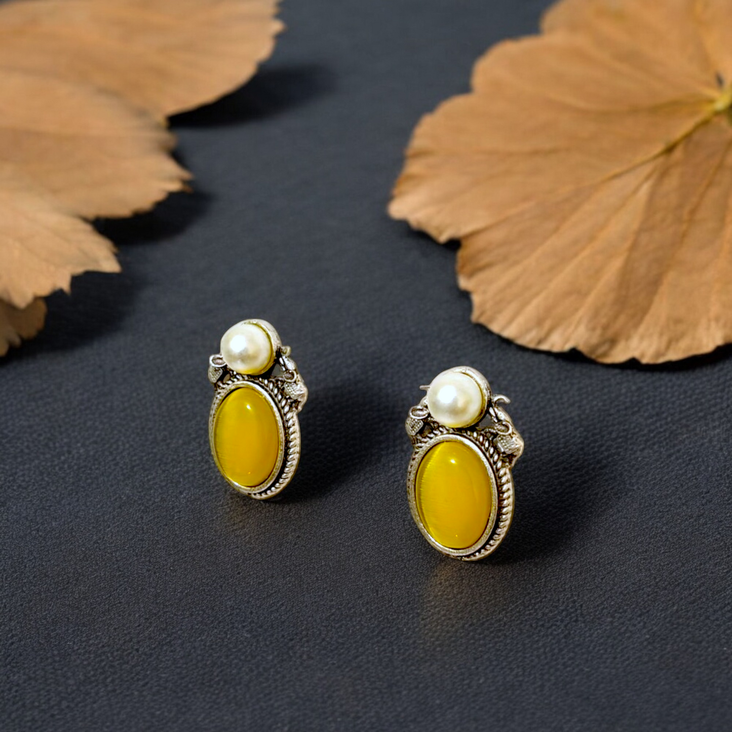 Pearl Heirloom Studs