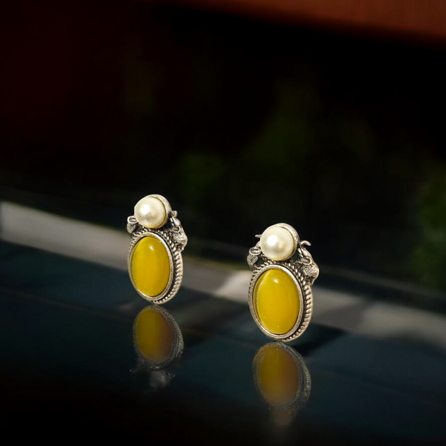 Pearl Heirloom Studs