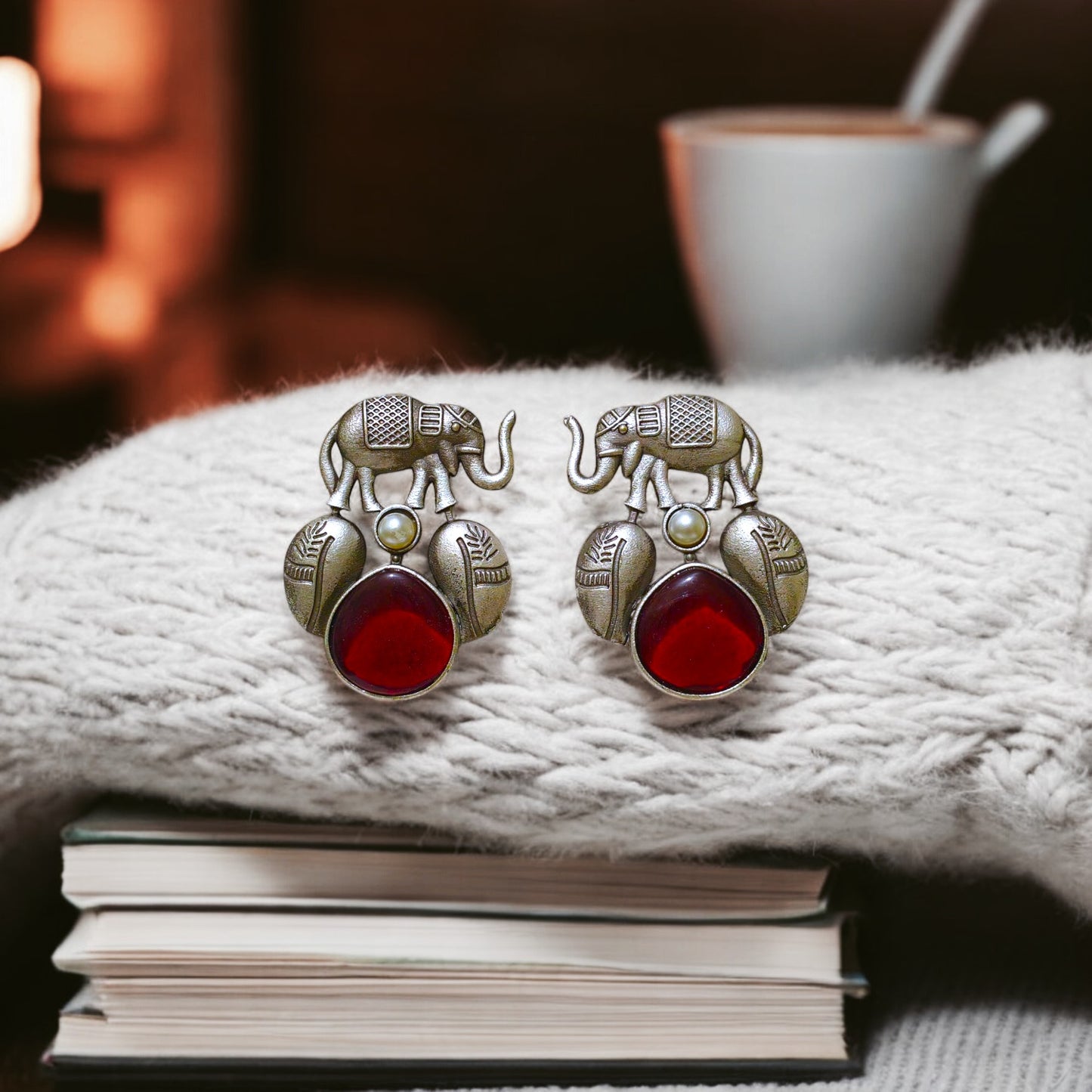 Gajanand Earrings