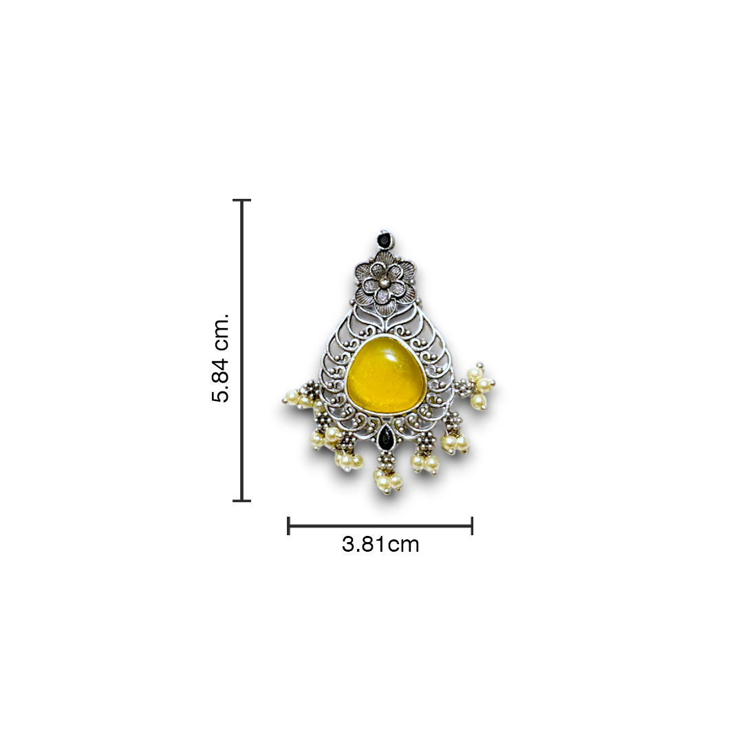 Golden Bloom Chandelier Earrings