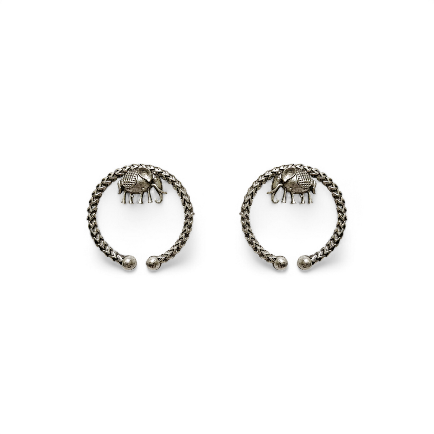 Majestic Elephant Hoop Drops