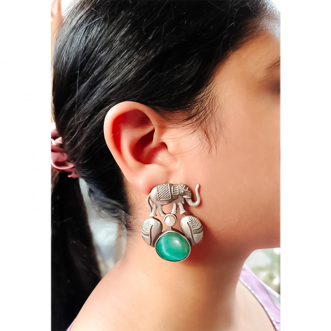Gajanand Earrings
