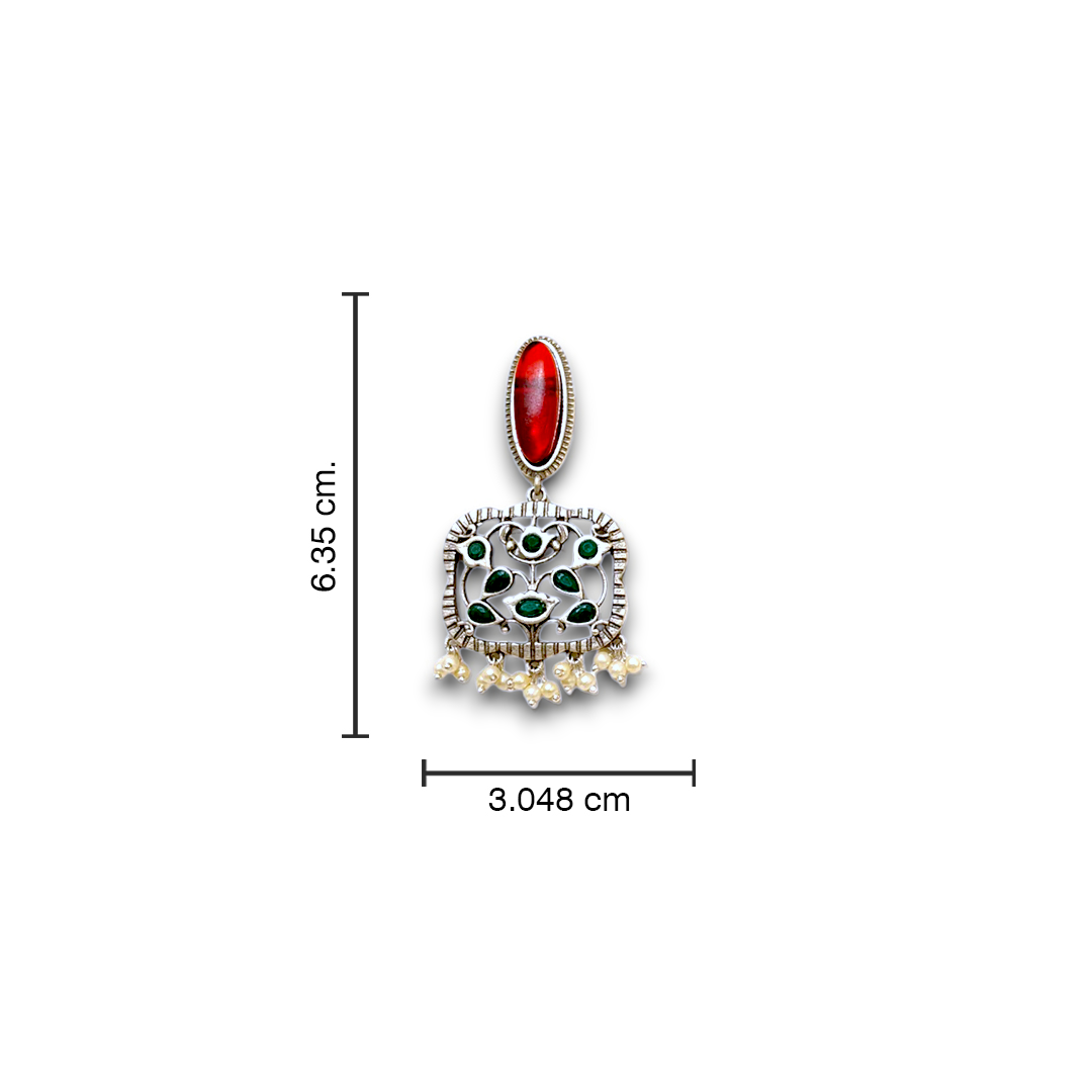 Regal Enamel Dangle