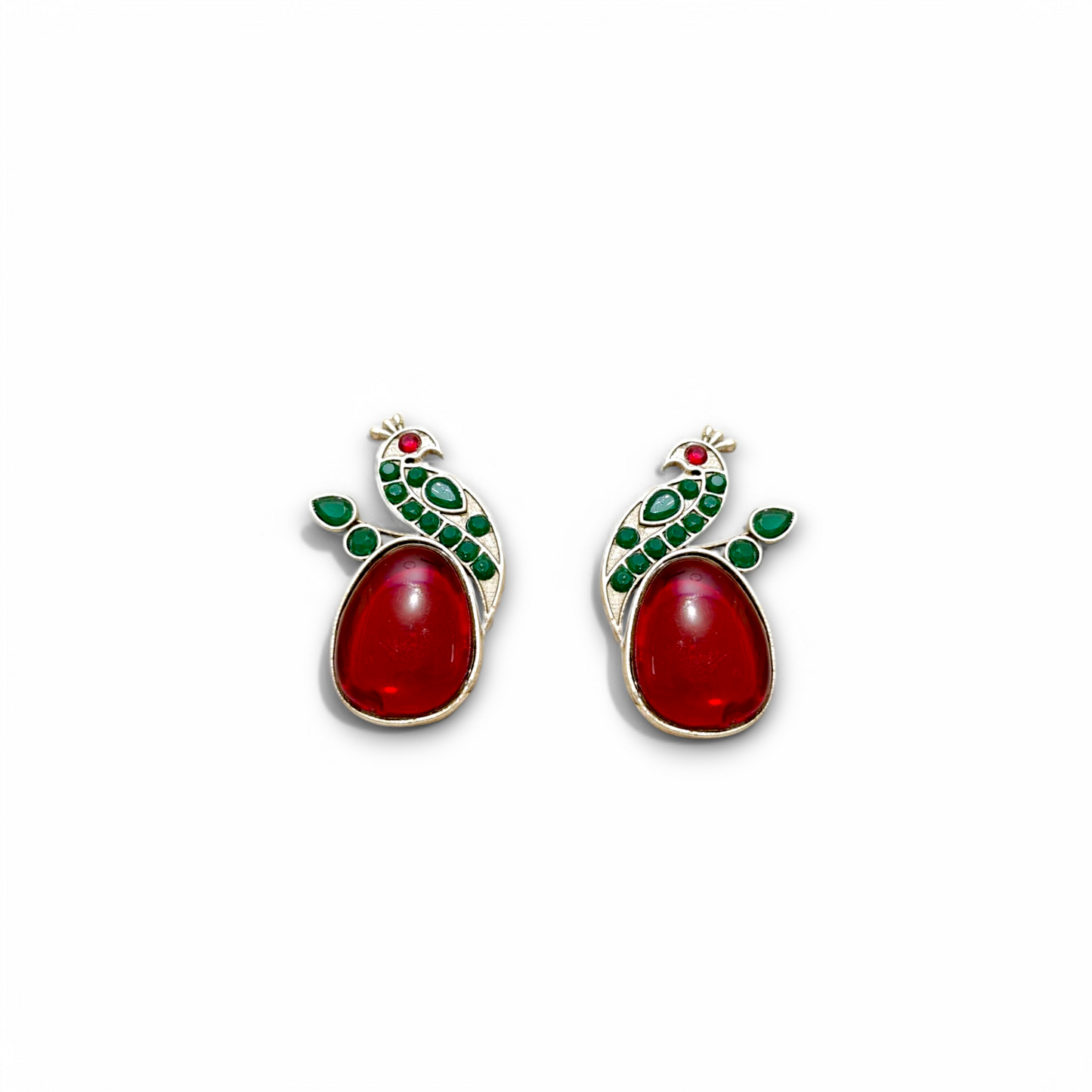 Royal Peacock Heritage Earrings