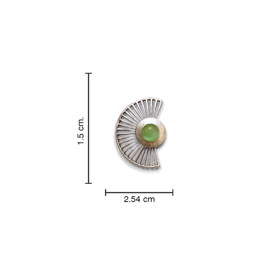 Verdant Sunburst Studs