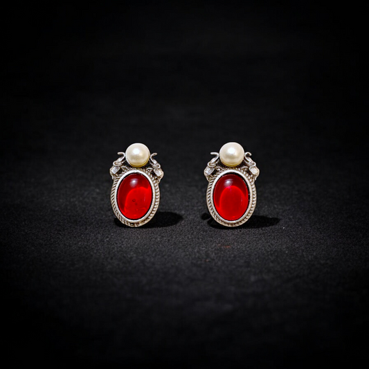 Pearl Heirloom Studs
