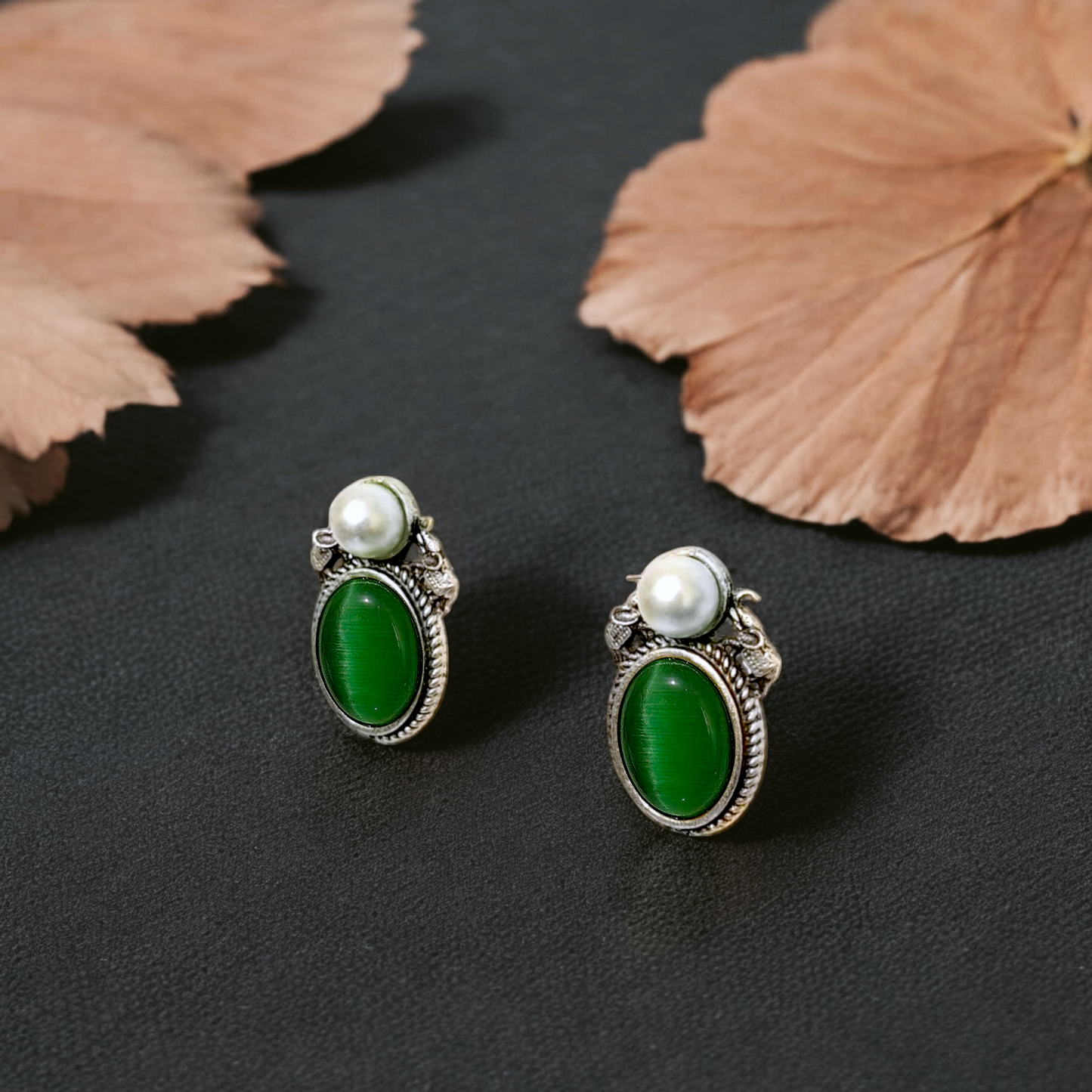 Pearl Heirloom Studs