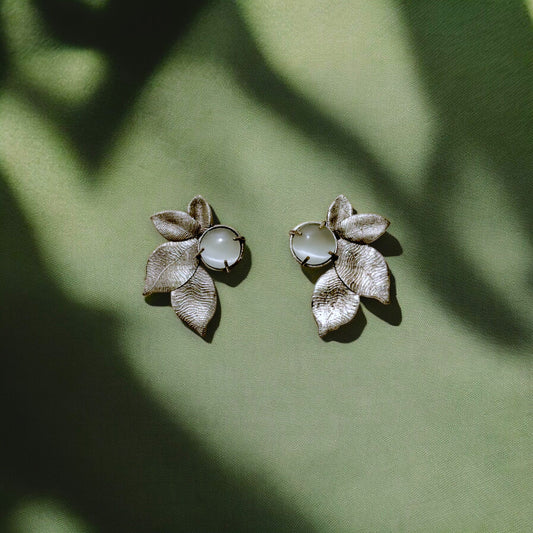 Enchanted Leaf Studs